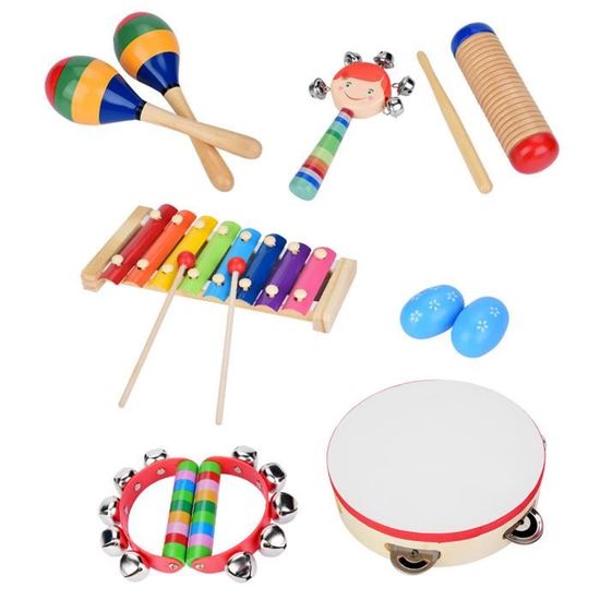 Ensemble d'instruments de musique pour tout-petits et enfants d'âge