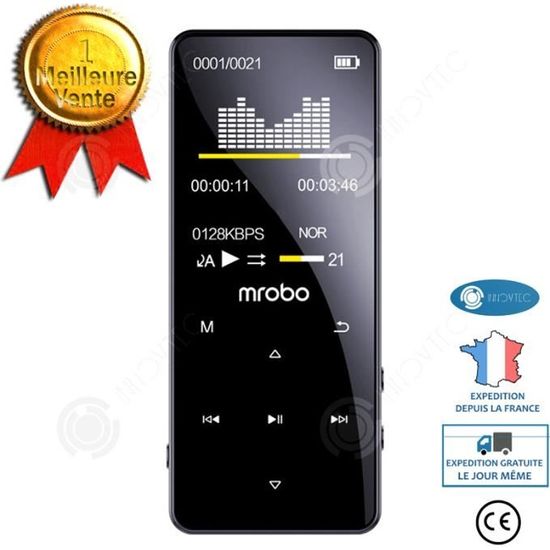 SWOFY 128 GB MP3-speler Bluetooth 5.3, 1,8 inch scherm SWOFY 128 GB MP3-speler Bluetooth 5.3, 1,8 inch scherm