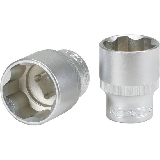 KS Tools 911.3916 Douille tournevis 3/8 XZN M6 Longueur 48 mm