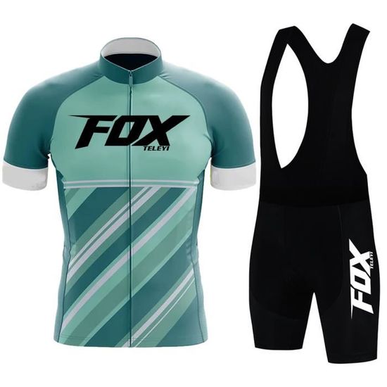 Maillot De Cyclisme Homme Manches Courtes - Tissu Respirant, 3 Poches Arrière, Bandes Réfléchissantes