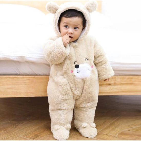 Pyjama bebe beige outlet