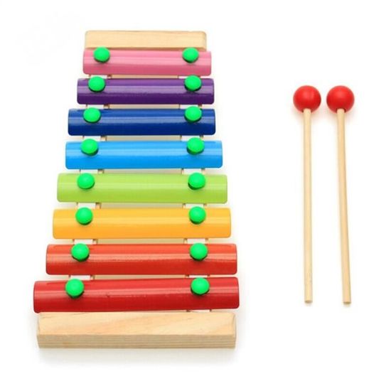 Xylophone 8 Ton Bois Jouet Bébé Enfants Cdiscount Jeux Jouets