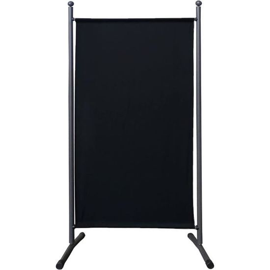 Casa Mobilia – Paravent 2 Panneaux Marron 348 X 180 Cm – Séparateur D'espace En Tissu Polyester – Pliable – Pour Salon, Chambre, Bureau