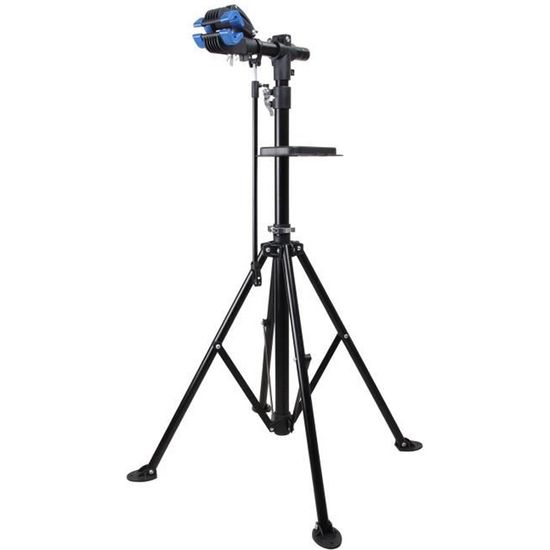 Fockety Support de Réparation de Vélo, Support de Travail Mécanique Réglable en Hauteur, Support Mural Robuste en Acier Inoxydable, Support D'entretien de Vélo pour VTT et Vélo de Route