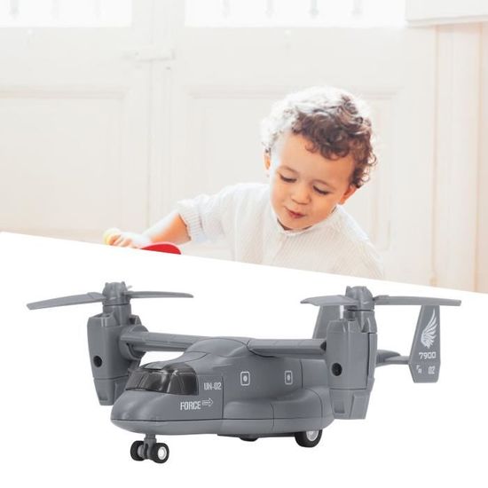Fdit – Lot De 4 Avions De Chasse Miniatures En Alliage – Jouet Pull-back – Collection Enfant – Env. 10 Cm – Durable