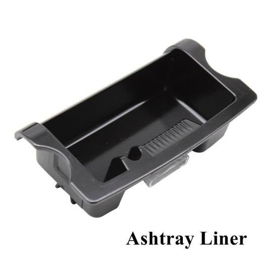 Cendrier Voiture Pour BMW Série 5 F10 F11 F18 (2010-2017) – Noir Plastique ABS, Remplacement Console Centrale, Facile à Installer