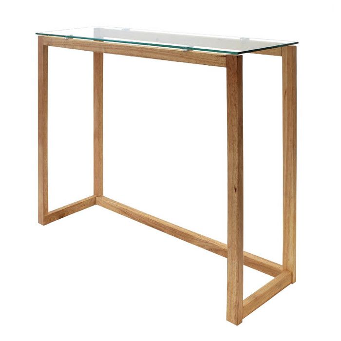 Verane - Console Rectangulaire Plateau Verre