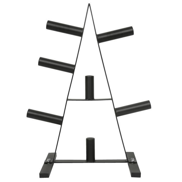 Support De Rangement Pour Plaques D'haltères HOMPOT Un Support De Cadre Support De Rangement Pour Plaques De Poids Standard