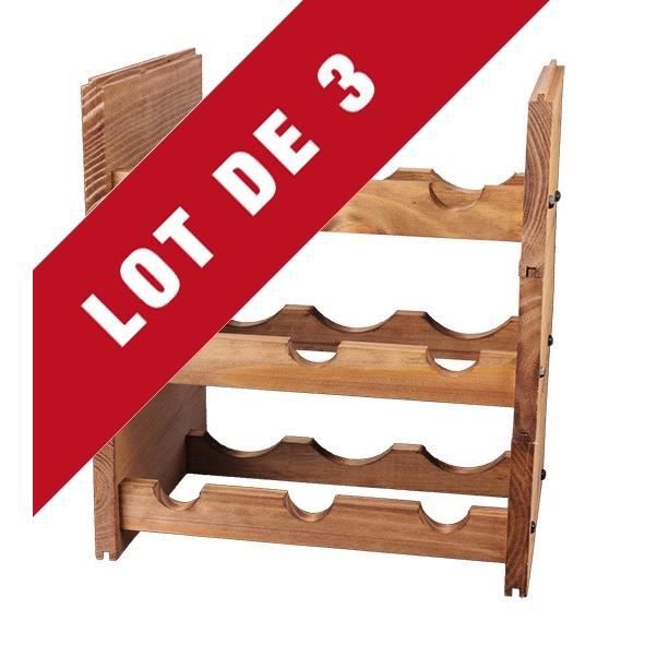 3X Module Cave - 9x75cl - coffret