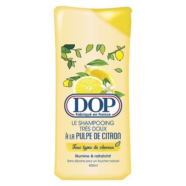 Shampooing à la pulpe de citron pour embellir et rafraîchir tous types de cheveux.