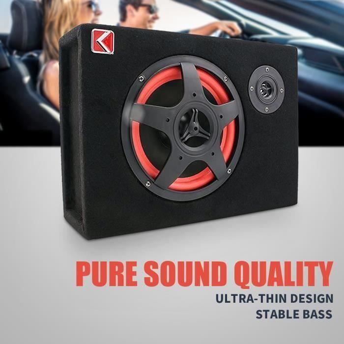 NEUFU 6 Pouces 350 W Caisson De Basse Subwoofer Voiture Enceinte Sous Siège