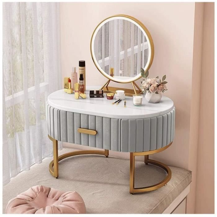 COIFFEUSE ACD Coiffeuse Table Fenêtre Coiffeuse Multifonctions Mini Meuble Coiffeuse Appartement Coiffeuse for Girl Coiffe136