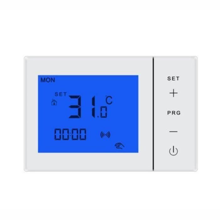 AC 230 V Manuel Sol Chauffage Thermostat contrôle de température pour la Maison Chambre Bureau