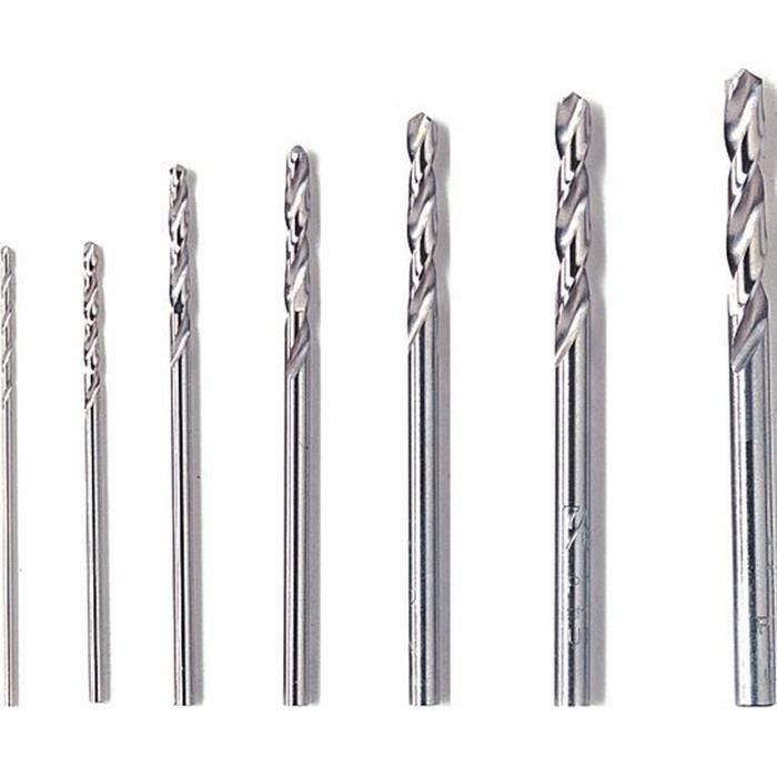 Jeu de 7 forets DREMEL 628 (Pour Percer dans le
