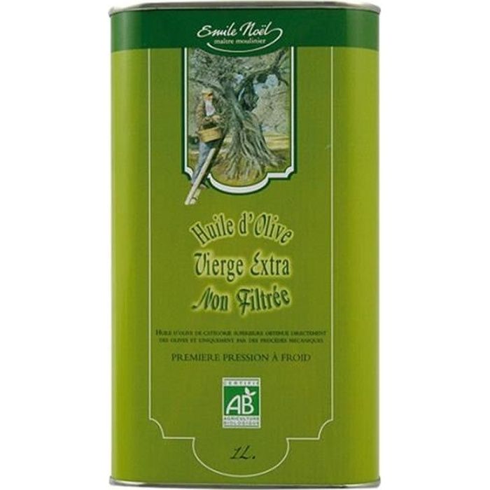 EMILE NOEL - HUILE OLIVE NON FILTREE 1L