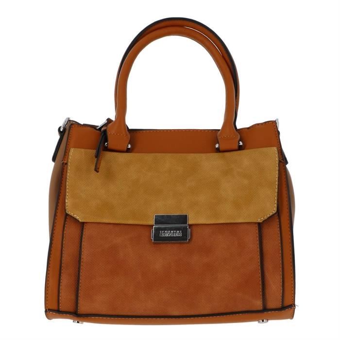 besaces / sacs bandoulière simone femme georges rech gr-a19-170107 Camel
