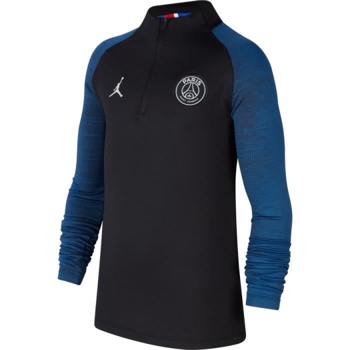 HAUT JUNIOR TRAINING JORDAN/PSG PARIS NOIR 2020 psg