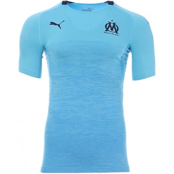 OM Maillot third bleu homme Puma pro evoknit