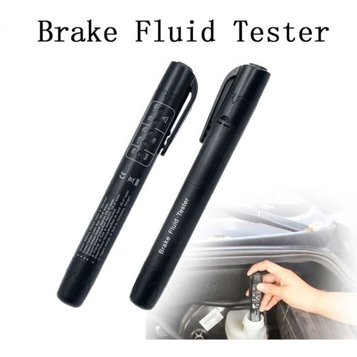 Liquide de frein de voiture Liquide Tester Pen Outils de test de véhicule auto LED Diagnostic électronique