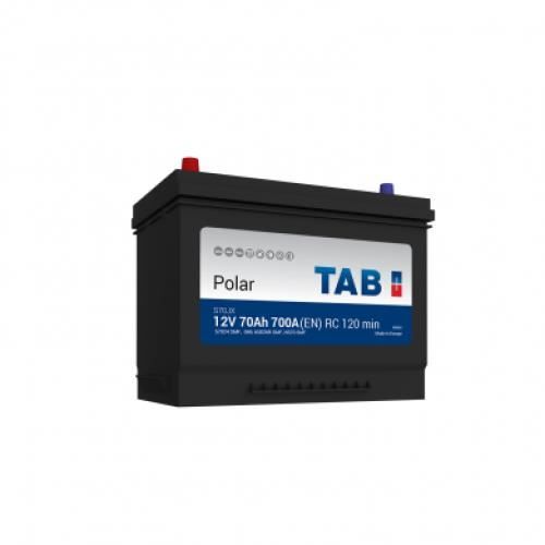 Batterie de démarrage TAB Polar S M10G S70JX 12V 70Ah 600A