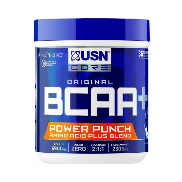 BCAA Power Punch USN Acides Aminés 400 g Mûre