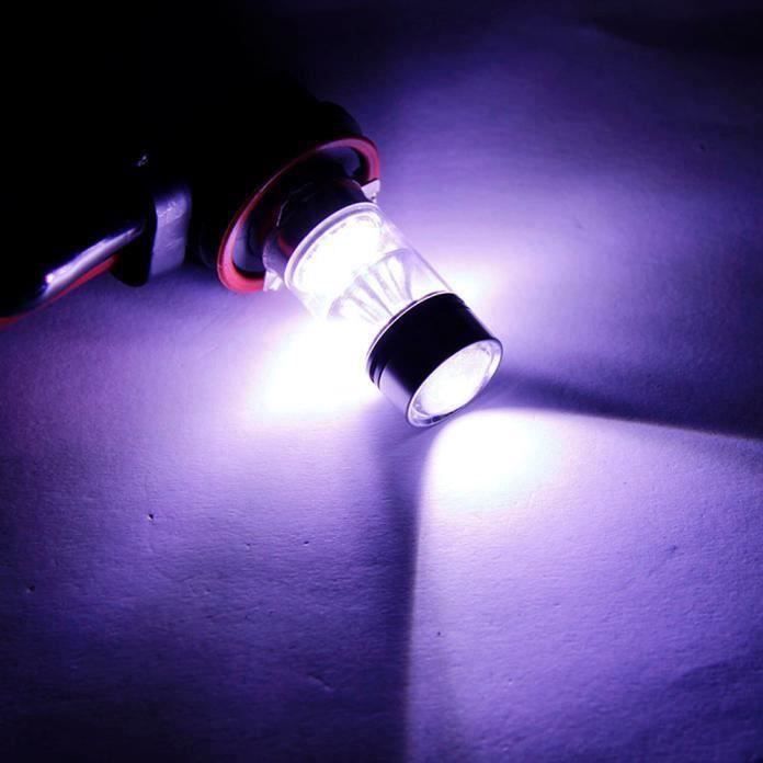 WS08758-2xH11 LED 100W 6000K HID blanc 20 SMD Projecteur Brouillard Conduite DRL Ampoules WDD60715285