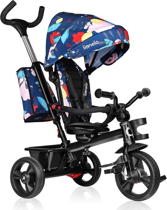 MAYMA Tricycle Évolutif 3 En 1 – Siège Réversible, Pare-Soleil UPF50+, Pédales Amovibles – Dès 1 An