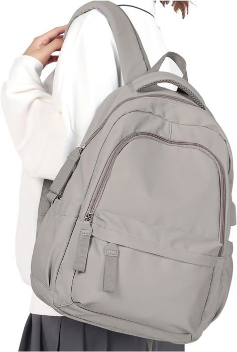 Sac à Dos BAIGIO 46-55 Litres - Imperméable Polyester - Compartiment Ordinateur - Unisexe - Bureau, École, Voyage