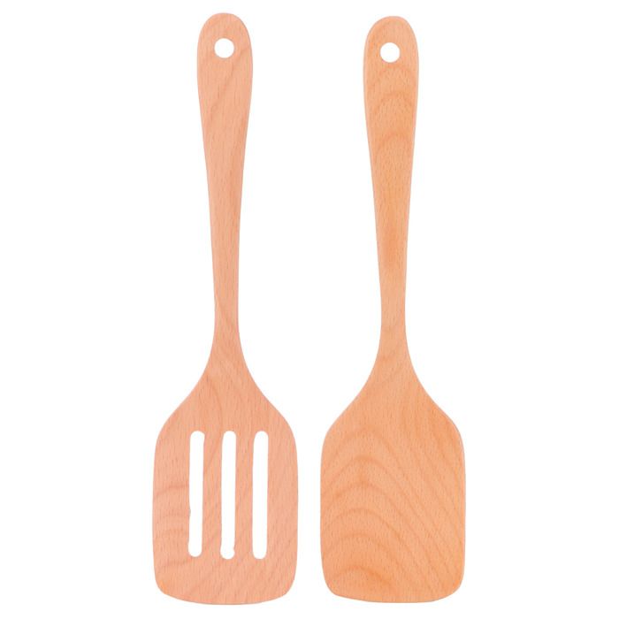 16 Spatules En Bois Pour Raclette (lot) - En Hêtre, Protège Les Poêles, Sans Plastique, Lavables - 6