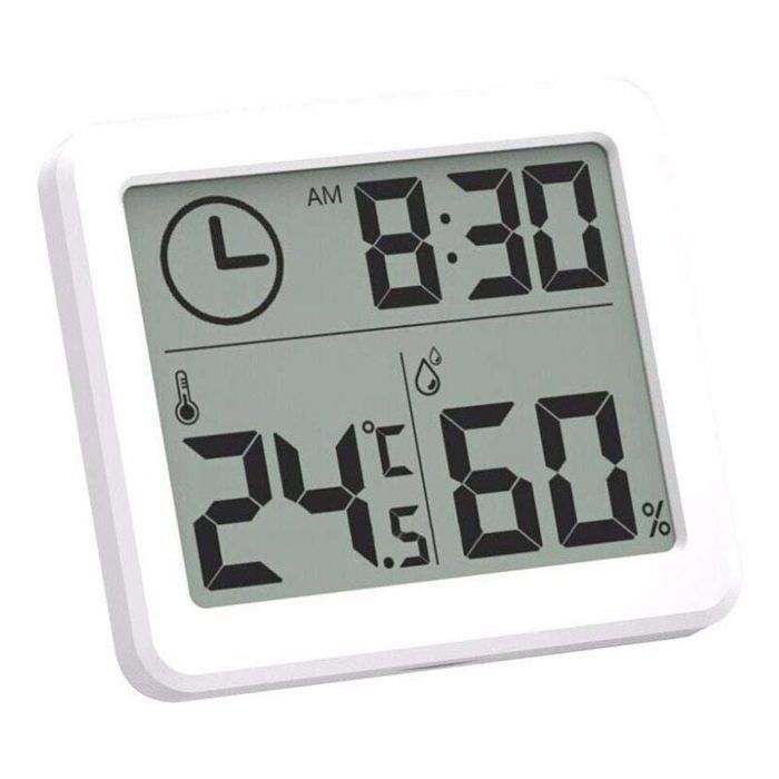 Meilleurs prix pour Thermomètre intérieur Thermomètre Hygromètre Numérique LCD C/F Température Humidité Compteur Réveil -10-70C Odipie