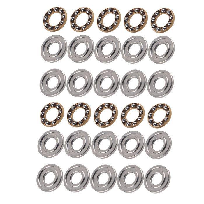 Sjlerst Palier de butée 10pcs Roulements Plat à Billes de Poussée Sjlerst Palier de butée 10pcs Roulements Plat à Billes de Poussée