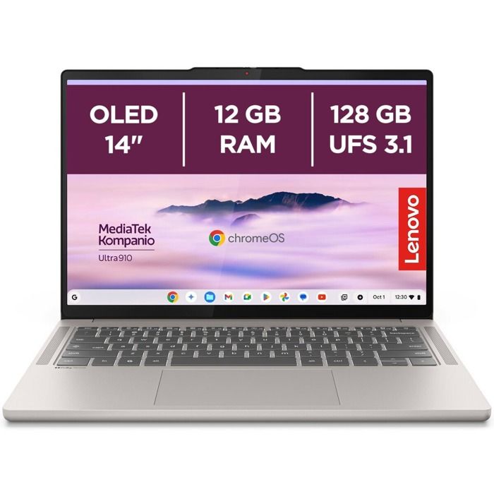 Chromebook 14M9610 14 MediaTek Kompanio Ultra 12 Go RAM SSD