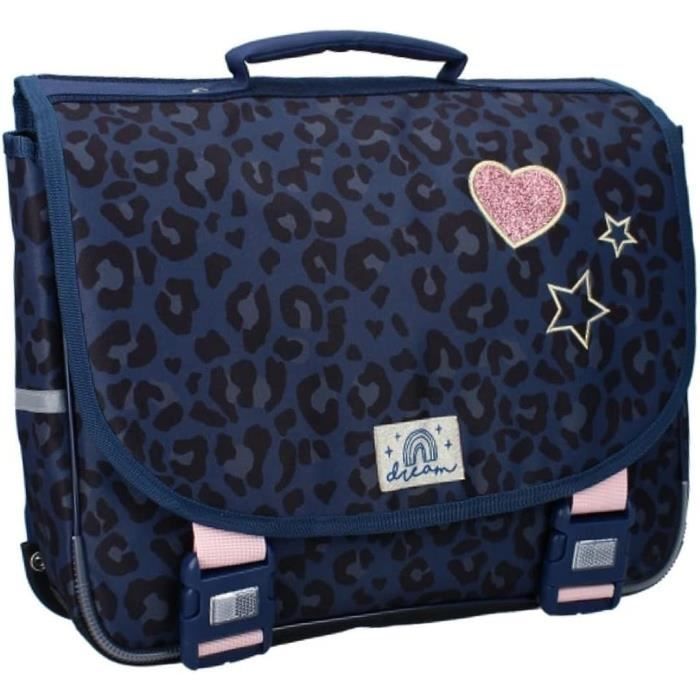 Cartable Scolaire SAVEBAG 44 Cm - Unisexe Enfant, Polyamide Vert/marron, Neuf