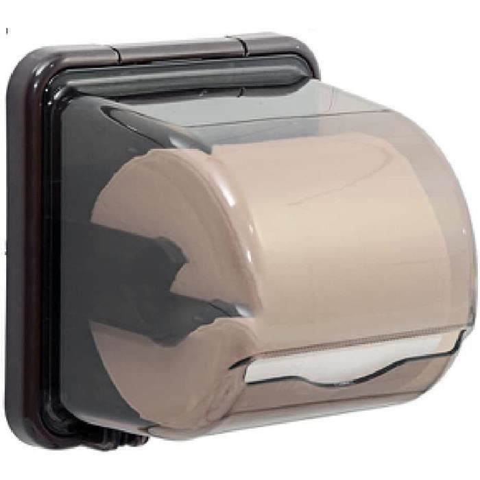 Boîte De Rangement Pour Papier Toilette – Contient 12 Rouleaux, Imperméable, Pliable, Avec Poignée Et Couvercle, Noir