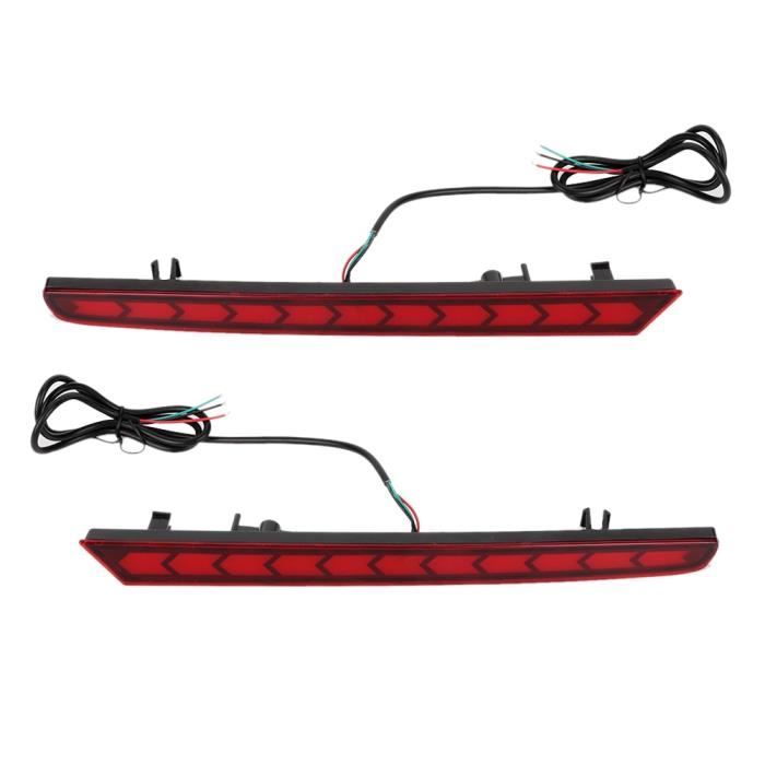 Feu Antibrouillard Arrière Pour Peugeot 3008 - Compatible 6351HG 6350HG - Sans Ampoule - Feu Stop Et Réflecteur