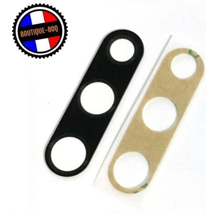 Lentille + Adhésif Vitre Appareil Photo Cache Camera Arrière Lens Remplacement Pour Huawei P30