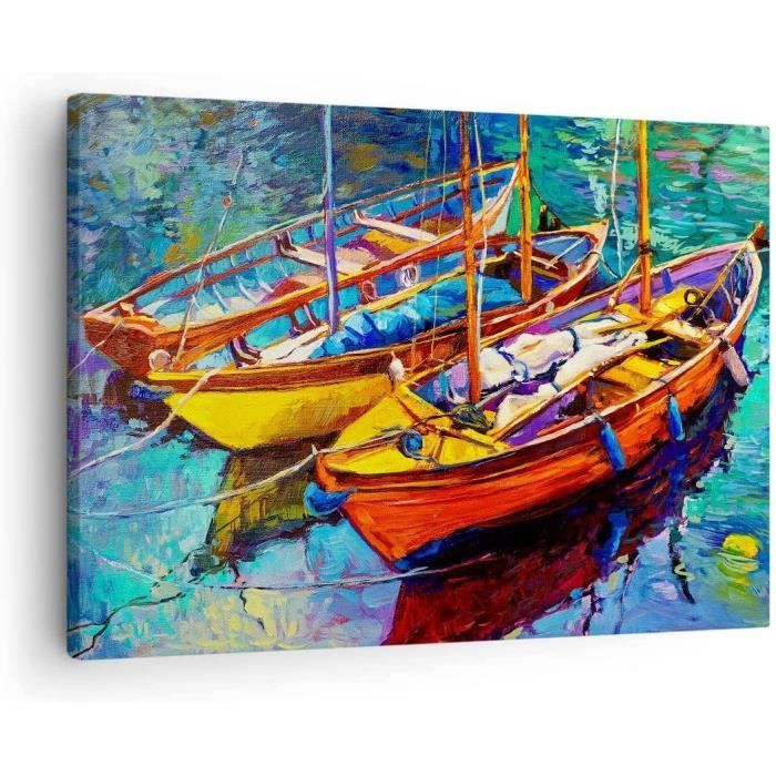 Tableau Mural Bateau
