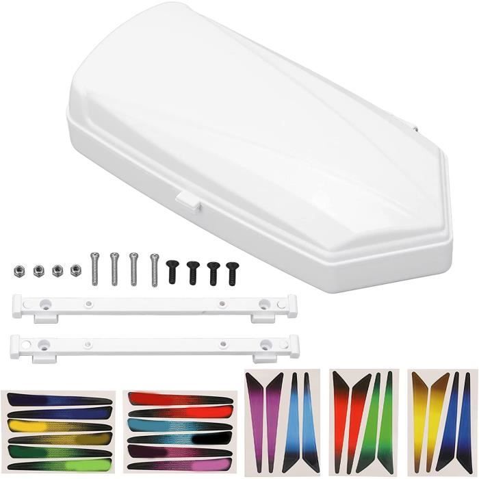 LOVIVER Lot De 5 Tubes D'Antennes Pour Voiture RC 1:10 1:8 – Pièces De Rechange En PE, Durables Et Faciles à Installer, Pour Bateaux Et Véhicules