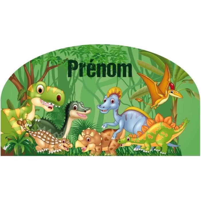 Sticker Personnalisable Pour Porte De Chambre Enfant - Prénom Et Thème Super-héros - 20 X 13,7 Cm