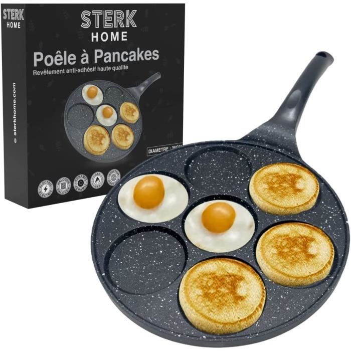 Poêle à Pancakes - 26cm Façon Pierre Tous Feux Dont Induction