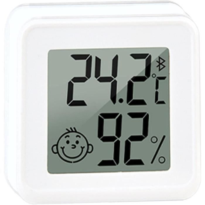 Thermomètre Hygromètre Numérique Mini - Lot De 8 Pour Maison, Cave, Terrarium - LCD, Précision élevée