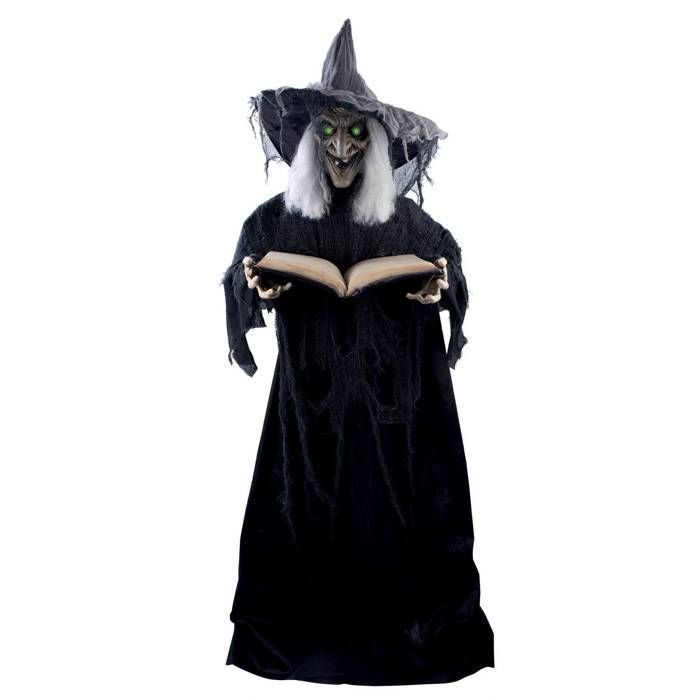 Automate Sorcière Halloween - PTIT CLOWN - 22238 - Animée Sonore Lumineuse - 190 cm