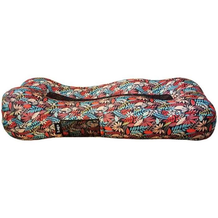 1 Pièce Canapé Gonflable Rond En Peluche, Canapé Pour