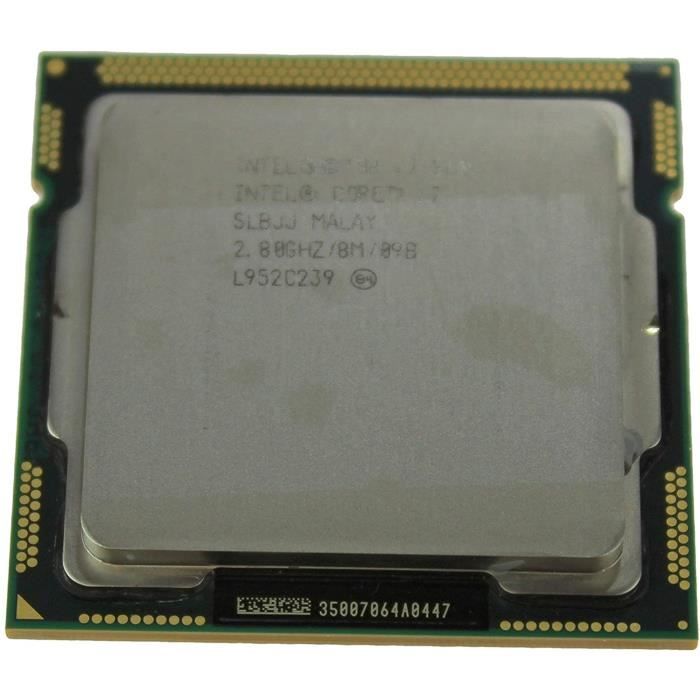 Processeurs Intel Core i7-860 Processeur de processeur de Bureau SLBJJ 322670 - Intel