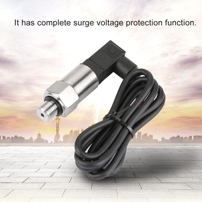Capteur De Pression 4-20mA 0-1.6 MPa – Transducteur Silicium G1/4 Pour Eau, Huile, Gazole & Air