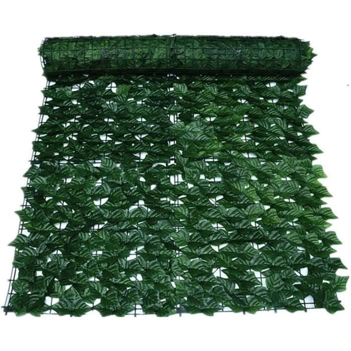 Décoration Murale Extérieure Haie Artificielle Extensible Avec Fleurs - Décoration Murale Et Clôture | Feuilles De Lierre Réalistes Treillis Extensible Feuillage