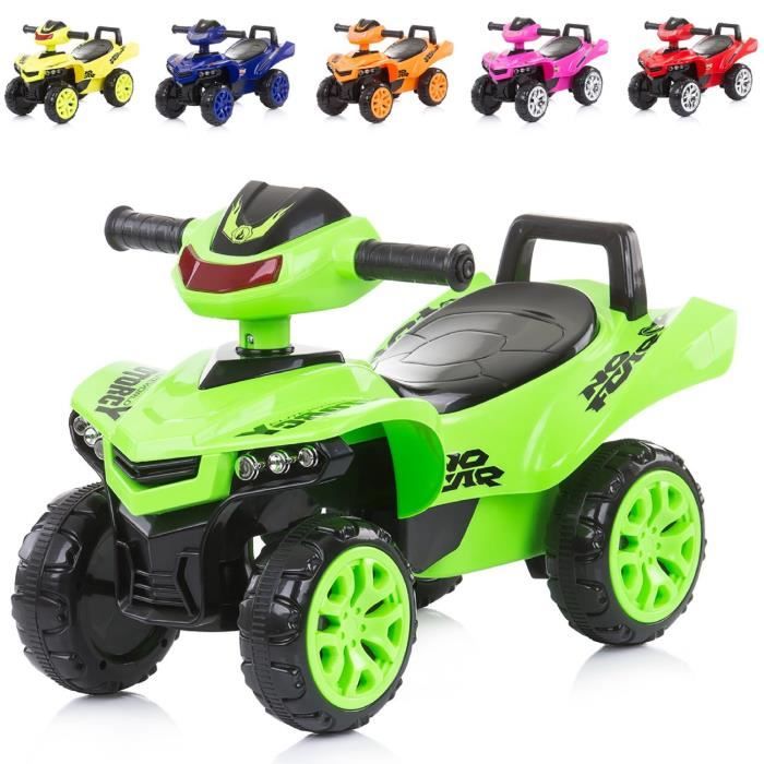 Chipolino Porteur voiture Quad ATV volant fonction musique