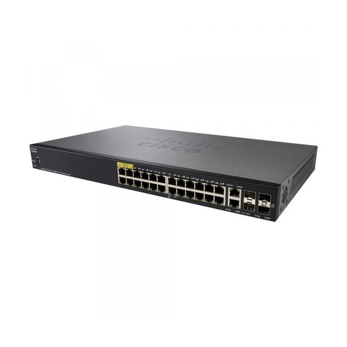 Acheter Switch Gigabit Cisco Small Business SG350-28P manageable 24 ports 10-100-1000 PoE+ (195W) avec 2 ports combo Gigabit -SFP et 2 Reconditionné - 163,77 € Switch Gigabit Cisco Small Business SG350-28P manageable 24 ports 10-100-1000 PoE+ (195W) avec 2 ports combo Gigabit -SFP et 2 Reconditionné - reconditionné disponible sur Cdiscount Seconde Vie