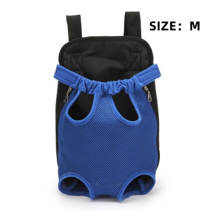 Meilleurs prix pour Sac à Dos Chat Chien 2.5-3.5kg Sac de Transport de Voyage pour Petit Chien Chiot Chat pour Traveling Hiking Camping - bleu M