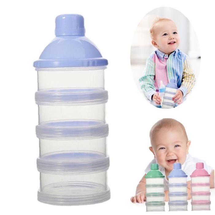 4 Couches De Lait En Poudre Boite Bebe Formule Distributeur Detachable Bebe Snack Boite Conteneur Bleu Produits D Alimentation Bebe Cdiscount Puericulture Eveil Bebe
